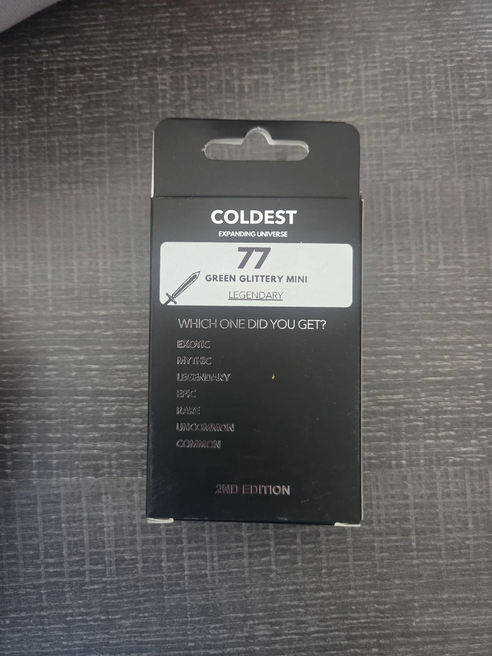 Coldest Limitless Mini Legendary Green Glitter